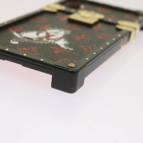 LOUIS VUITTON Transformed Monogram Cat Eye Trunk iPhone Case M63891 Auth 66181 - Picture 16 of 16